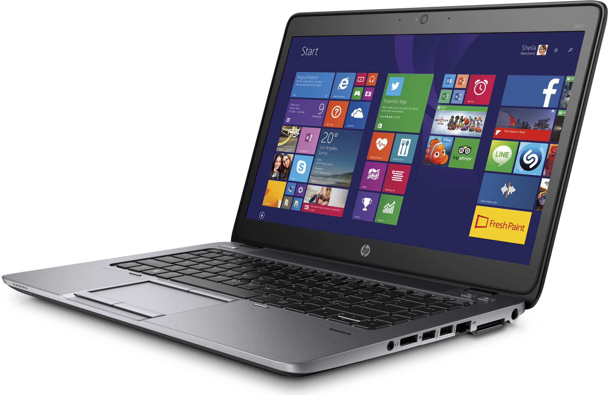 Elegantní notebook s vlastním charakterem